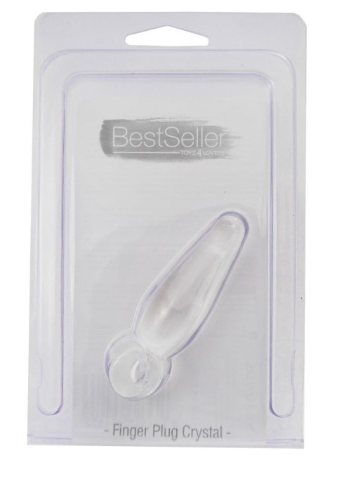 Plug-JAMMY JELLY ANAL FINGER PLUG CRYSTALL Plug-JAMMY JELLY ANAL FINGER PLUG CRYSTALL