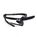Cintura doppio fallo strap-on Black Cintura doppio fallo strap-on Black