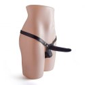 Cintura doppio fallo strap-on Black Cintura doppio fallo strap-on Black