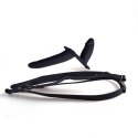 Cintura doppio fallo strap-on Black Cintura doppio fallo strap-on Black