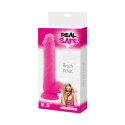 Dildo-Fallo realistico real safe brush pink Dildo-Fallo realistico real safe brush pink