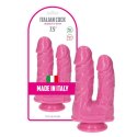 Dildo- Romolo e Remo Pink 7.5"""" Dildo- Romolo e Remo Pink 7.5""""
