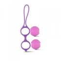 Kulki-Palline Vaginali Bi-Balls Double Purple Kulki-Palline Vaginali Bi-Balls Double Purple