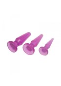 Plug-TPE ANAL PLUG 3 SIZES/ SET Plug-TPE ANAL PLUG 3 SIZES/ SET