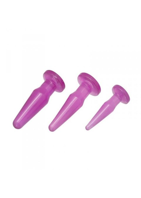 Plug-TPE ANAL PLUG 3 SIZES/ SET Plug-TPE ANAL PLUG 3 SIZES/ SET