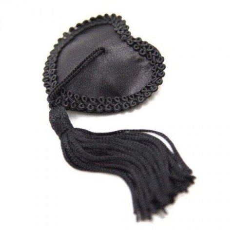 Bielizna-Heart Nipples Tassels BLACK Bielizna-Heart Nipples Tassels BLACK