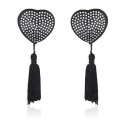 Heart shine nipples tassels (argento) Heart shine nipples tassels (argento)