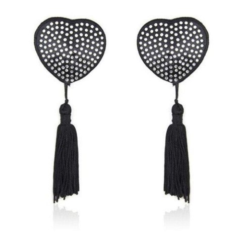 Heart shine nipples tassels (argento) Heart shine nipples tassels (argento)