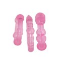 Kit di 3 anelli fallici Timeless Stud (rosa) Kit di 3 anelli fallici Timeless Stud (rosa)