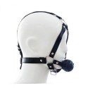 Knebel-Imbracatura Viso con morso Head Harness+Ball Gag Knebel-Imbracatura Viso con morso Head Harness+Ball Gag