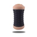 Masturbator- Doppio Masturbatore maschile vagina e ano Deep Black Masturbator- Doppio Masturbatore maschile vagina e ano Deep Black