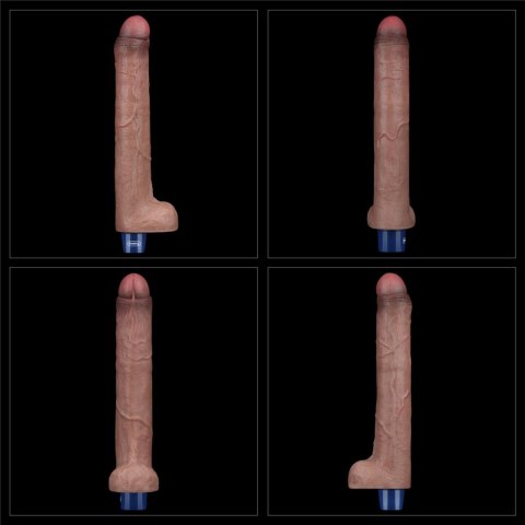10.5" REAL SOFTEE Rechargeable Silicone Vibrating Dildo 10.5" REAL SOFTEE Rechargeable Silicone Vibrating Dildo