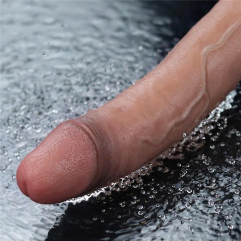 11" REAL SOFTEE Rechargeable Silicone Vibrating Dildo 11" REAL SOFTEE Rechargeable Silicone Vibrating Dildo