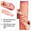 12"" Dual Layered Platinum Silicone Cock 12"" Dual Layered Platinum Silicone Cock