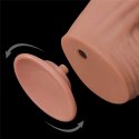 12'' King Sized Sliding Skin Dual Layer Dong 12'' King Sized Sliding Skin Dual Layer Dong
