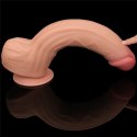 12'' King Sized Sliding Skin Dual Layer Dong 12'' King Sized Sliding Skin Dual Layer Dong