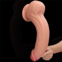 12'' King Sized Sliding Skin Dual Layer Dong 12'' King Sized Sliding Skin Dual Layer Dong