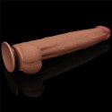 13.5'' King Sized Sliding Skin Dual Layer Dong Brown 13.5'' King Sized Sliding Skin Dual Layer Dong Brown