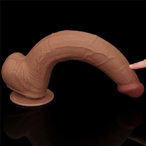 13.5'' King Sized Sliding Skin Dual Layer Dong Brown 13.5'' King Sized Sliding Skin Dual Layer Dong Brown