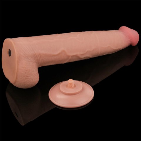 13.5'' King Sized Sliding Skin Dual Layer Dong 13.5'' King Sized Sliding Skin Dual Layer Dong