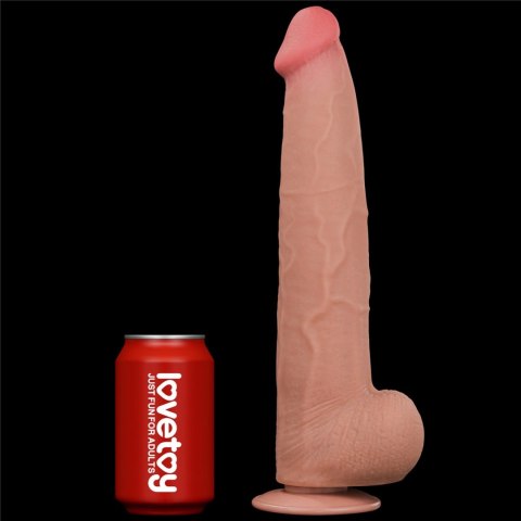 13.5'' King Sized Sliding Skin Dual Layer Dong 13.5'' King Sized Sliding Skin Dual Layer Dong