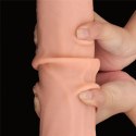 14'' King Sized Sliding Skin Dual Layer Dong 14'' King Sized Sliding Skin Dual Layer Dong