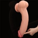 14'' King Sized Sliding Skin Dual Layer Dong 14'' King Sized Sliding Skin Dual Layer Dong