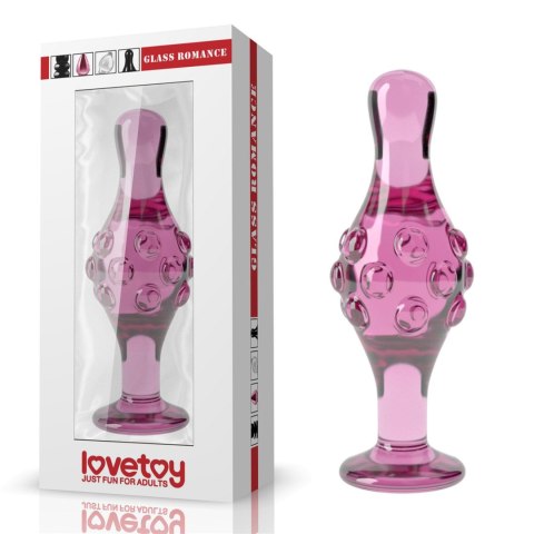 4.5"" Glass Romance Pink 4.5"" Glass Romance Pink