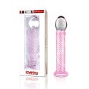 7.5"" Glass Romance Pink 7.5"" Glass Romance Pink