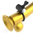 Power Clit Silicone Cockring Black Power Clit Silicone Cockring Black