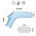 Vibrating Drip Knights Ring with Scrotum Sleeve Vibrating Drip Knights Ring with Scrotum Sleeve