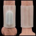 Vibrating Ridge Knights Ring (White) Vibrating Ridge Knights Ring (White)