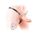 Vibrating Unisex Hollow Strap On Vibrating Unisex Hollow Strap On