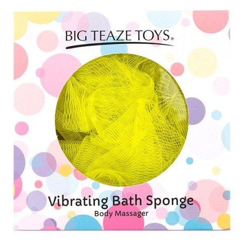 Big Teaze Toys - Bath Sponge Vibrating Yellow Big Teaze Toys - Bath Sponge Vibrating Yellow