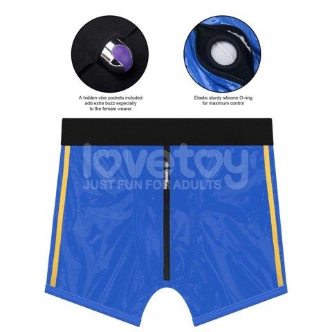 Chic Strap-On shorts (32 - 35 inch waist) Blue Chic Strap-On shorts (32 - 35 inch waist) Blue
