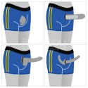 Chic Strap-On shorts (36 - 39 inch waist) Blue