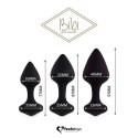 FeelzToys - Bibi Butt Plug Set 3 pcs Black FeelzToys - Bibi Butt Plug Set 3 pcs Black
