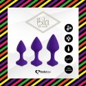 FeelzToys - Bibi Butt Plug Set 3 pcs Purple FeelzToys - Bibi Butt Plug Set 3 pcs Purple