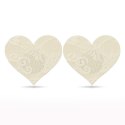 Lace Heart and Flower Nipple Pasties (2 Pack) Lace Heart and Flower Nipple Pasties (2 Pack)
