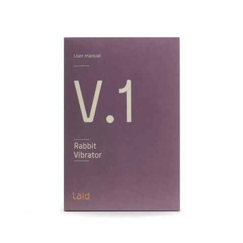 Laid - V.1 Silicone Rabbit Vibrator Pink Laid - V.1 Silicone Rabbit Vibrator Pink