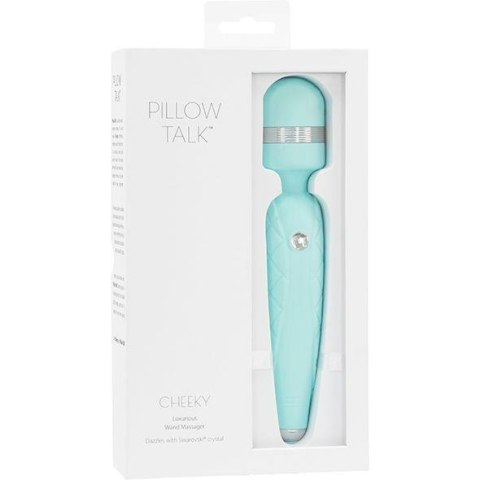 Pillow Talk - Cheeky Wand Massager Teal Pillow Talk - Cheeky Wand Massager Teal