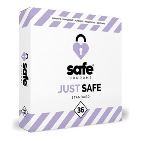 SAFE - Condoms Just Safe Standard (36 pcs) SAFE - Condoms Just Safe Standard (36 pcs)