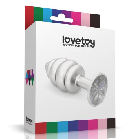 Silver Spiral Plug Silver Spiral Plug