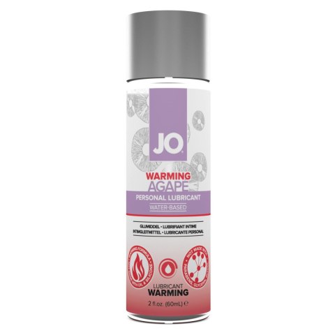System JO - For Her Agape Glijmiddel Warm 60 ml System JO - For Her Agape Glijmiddel Warm 60 ml