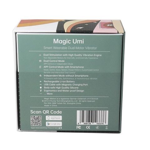 Magic Motion - Umi Smart Wearable Dual Motor Vibrator Magic Motion - Umi Smart Wearable Dual Motor Vibrator
