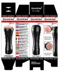Quickies black vibrating masturbator Quickies black vibrating masturbator