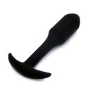 Rocket drill 3,8 inch black anal plug 3,8 inch / 9,6 cm Rocket drill 3,8 inch black anal plug 3,8 inch / 9,6 cm