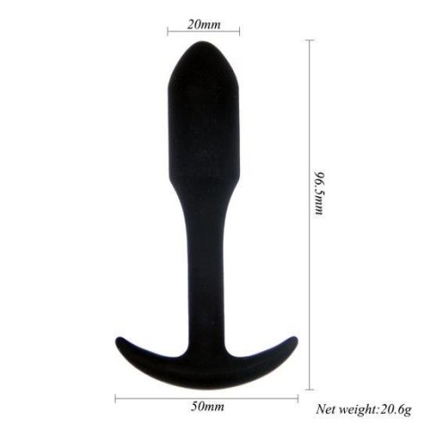 Rocket drill 3,8 inch black anal plug 3,8 inch / 9,6 cm Rocket drill 3,8 inch black anal plug 3,8 inch / 9,6 cm