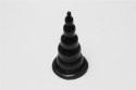 Rocket drill 7,3 inch black large anal plug 7,3 inch / 18,5 cm Rocket drill 7,3 inch black large anal plug 7,3 inch / 18,5 cm