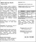 Supl.diety-HOT SEX FOR MAN 20ML Supl.diety-HOT SEX FOR MAN 20ML